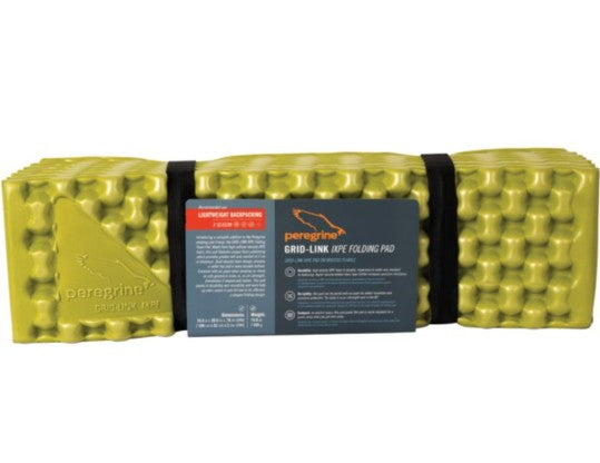 Grid-Link Folding Foam Pad - Green and Grey