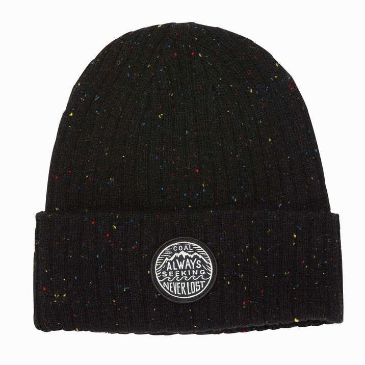 Oaks Speckle Ribbed Knit Cuff Beanie