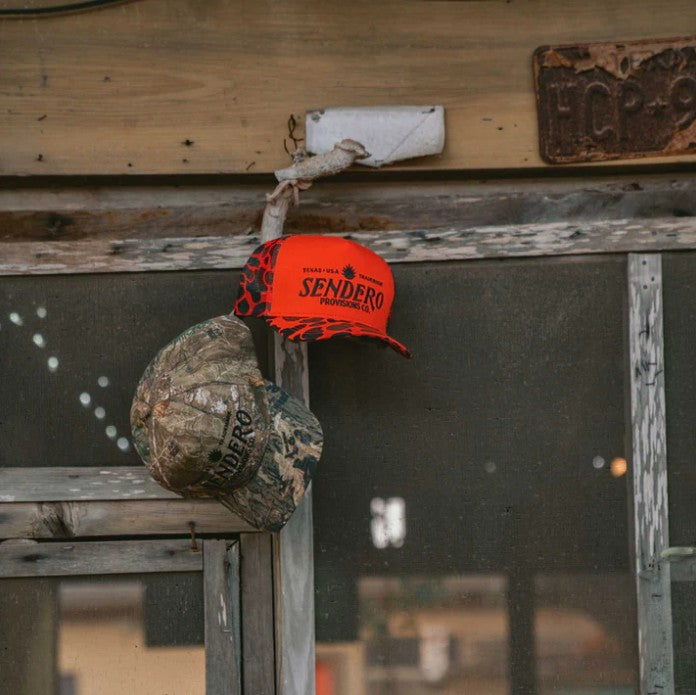 Logo Hat Trucker - Orange/Camo