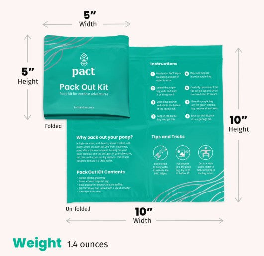 Pack Out Kit 6-Pack