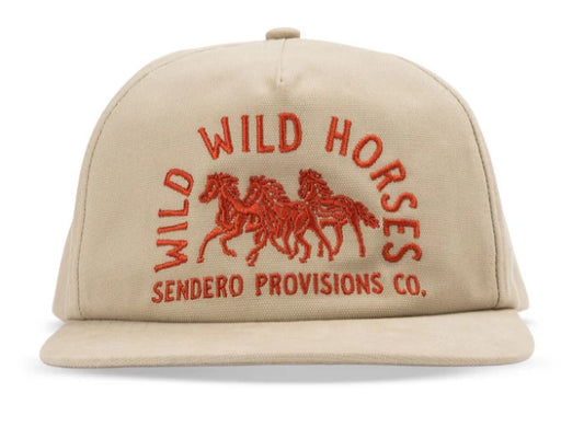 Wild Wild Horses Hat - Cream