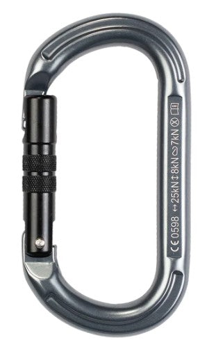Oval K Carabiner - Grey