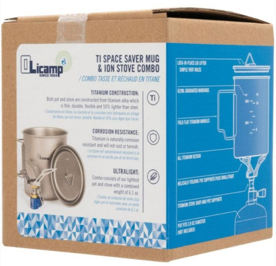 Ion Stove + Titanium 750 Mug Combo