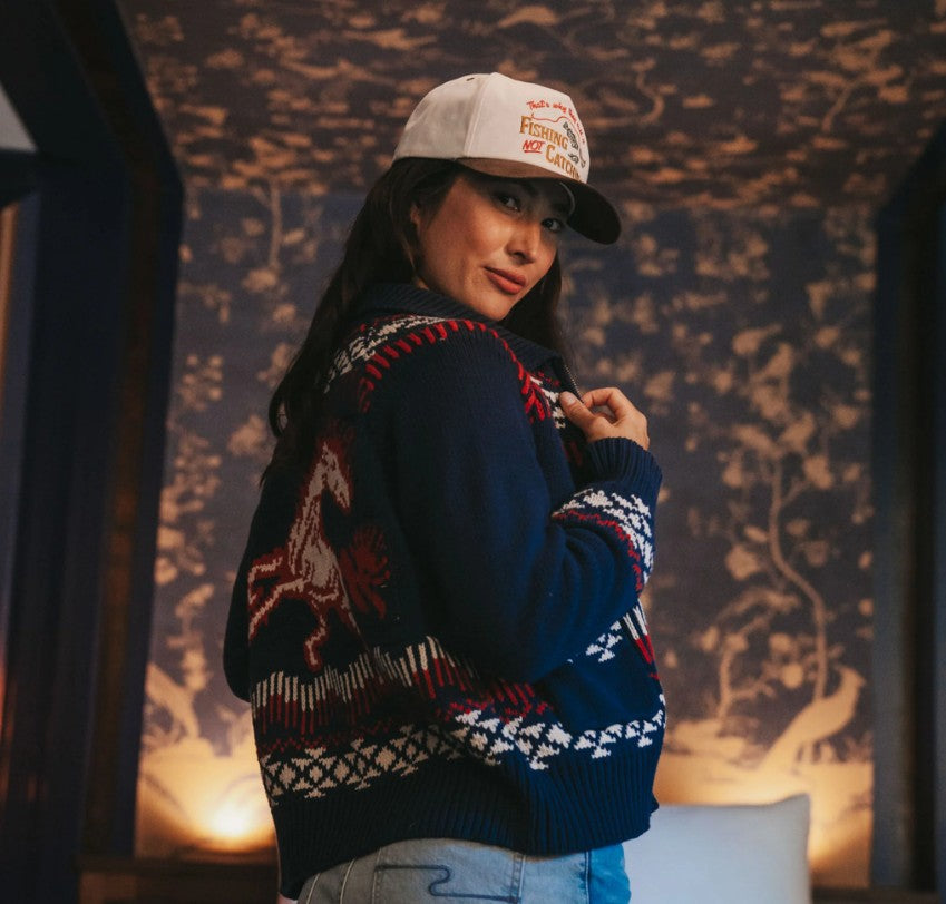 Not Catching Hat - Cream/Brown