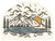 Sunrise Mountain Sticker