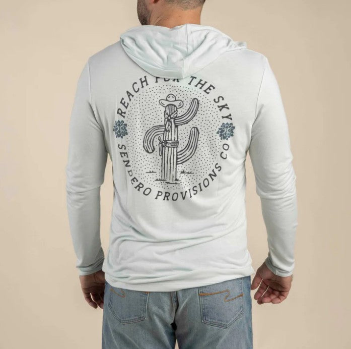 Yucatan Bamboo Hoodie - Reach for the Sky