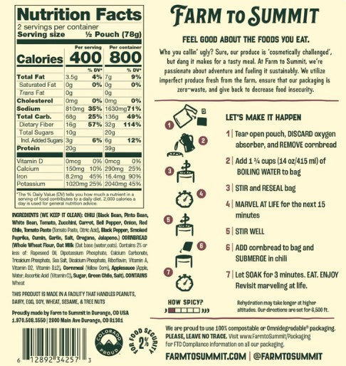 Three Bean Chili &amp; Cornbread