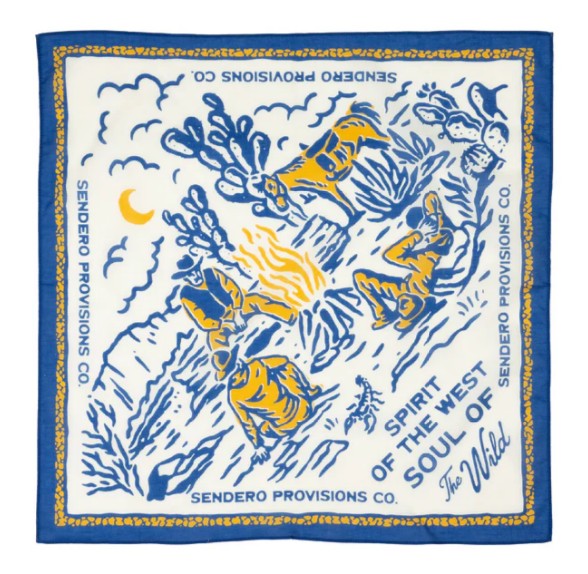 Cowboy Campfire Bandana