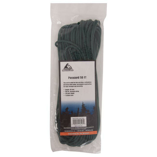 Paracord 50 Foot - Hunter Green
