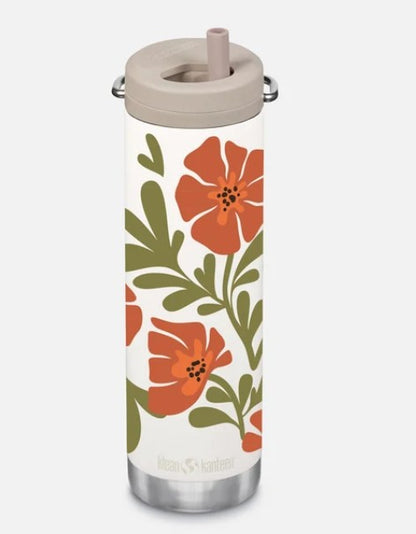 TKWide 20oz w/ Twist Cap - Fall Flowers