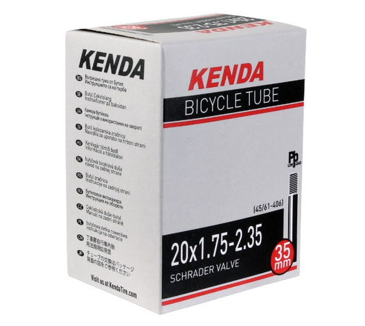 Kenda Bicycle Tube - 20x1.75-2.35" Schrader Valve