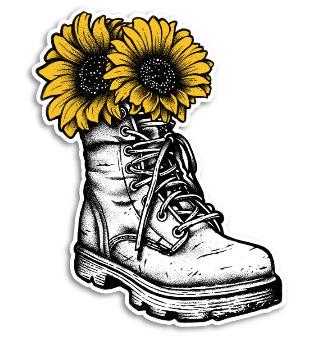Boot & Flowers