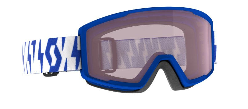 Factor Goggles - Royal Blue / White - Enhancer Lens