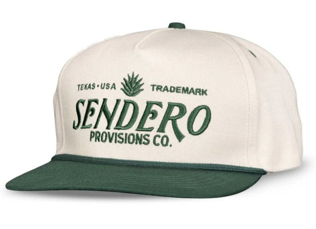 Logo Hat - Cream/Green
