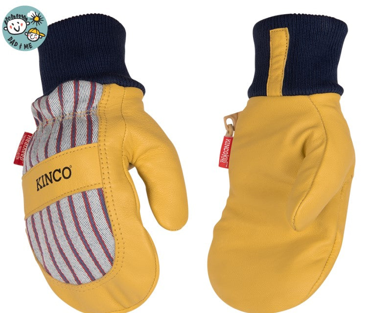 1927KWT Kids' Lined Leather Mitten