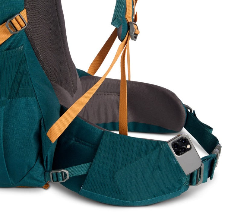 Nena 60L - Deep Teal/Gold