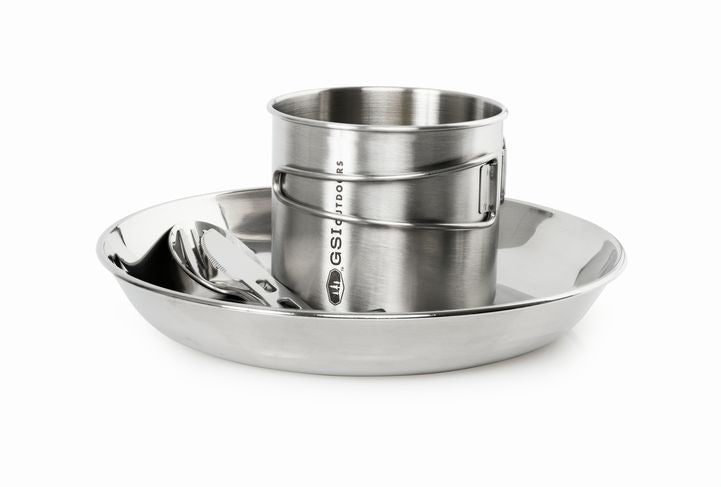 Glacier Stainless 1 Person Table Set