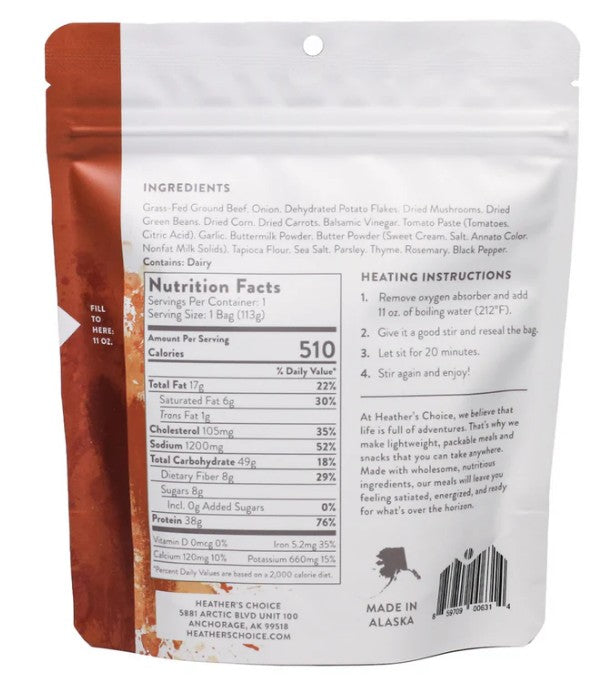 Grass Fed Beef Shepherd&#39;s Pie