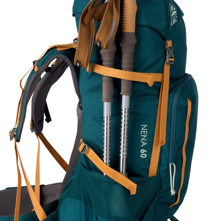 Nena 60L - Deep Teal/Gold