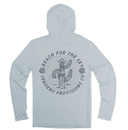 Yucatan Bamboo Hoodie - Reach for the Sky