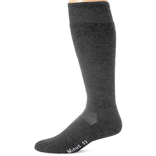Merino Ski/Snowboard Sock - Gray - M
