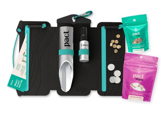 PACT Bathroom Kit - Teal