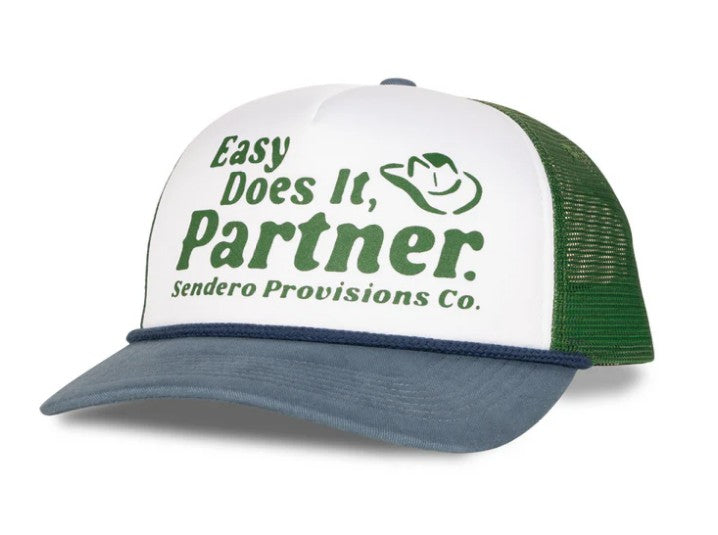 Easy Does It Hat - White/Green
