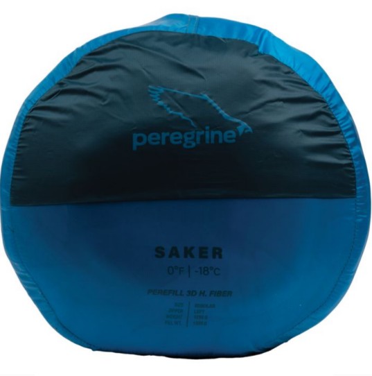 Saker 0 Degree Synthetic Sleeping Bag - Regular