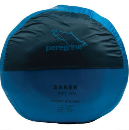 Saker 0 Degree Synthetic Sleeping Bag - Regular
