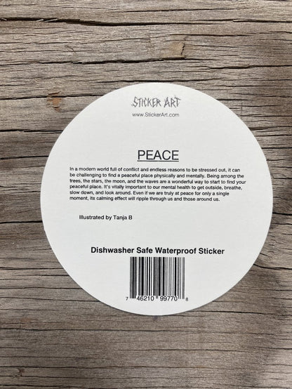 Peace Sticker