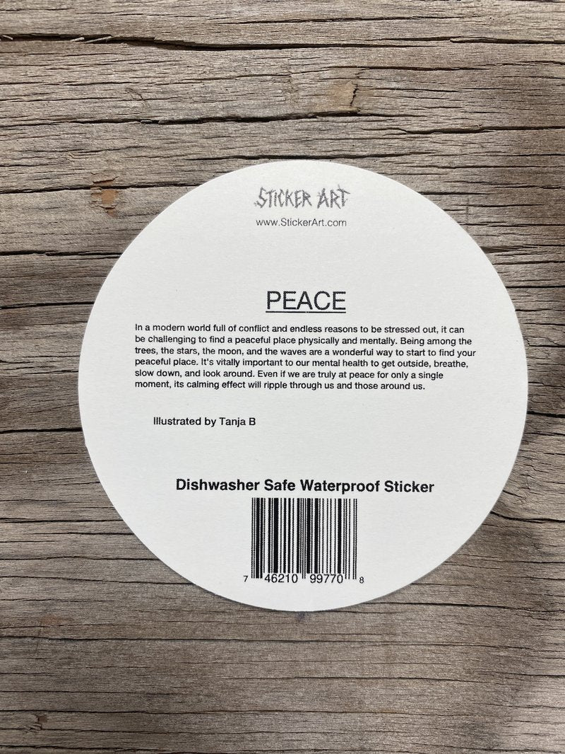 Peace Sticker