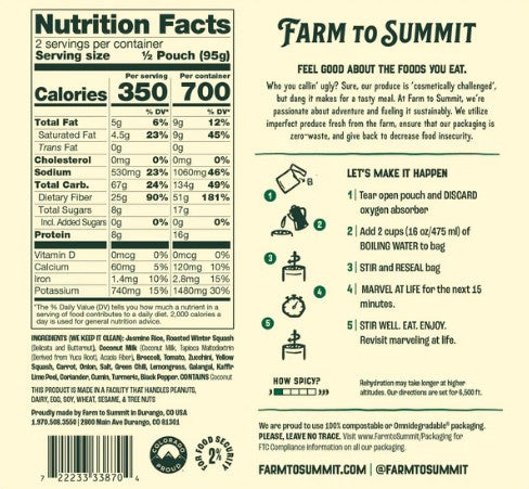 Fall Harvest Green Curry