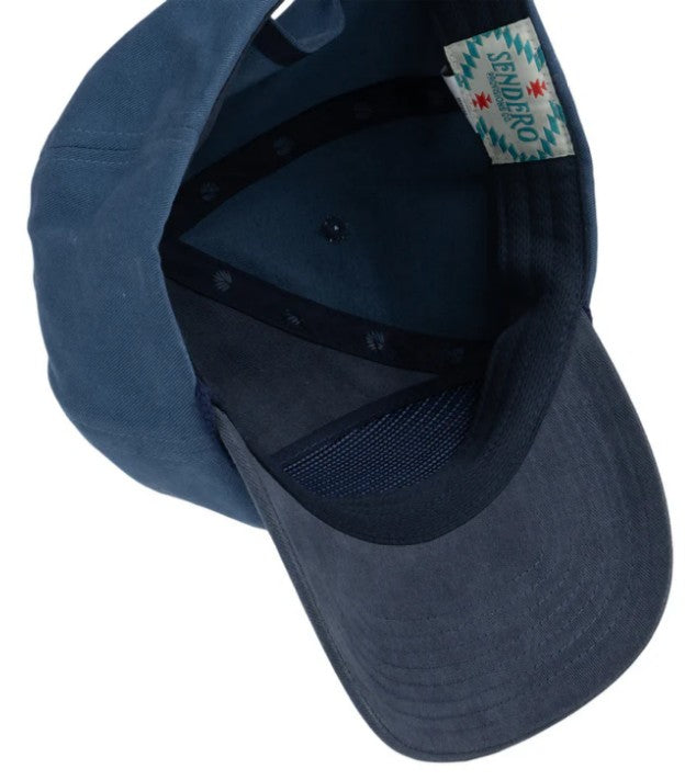 Hand Tied Flies Hat - Navy