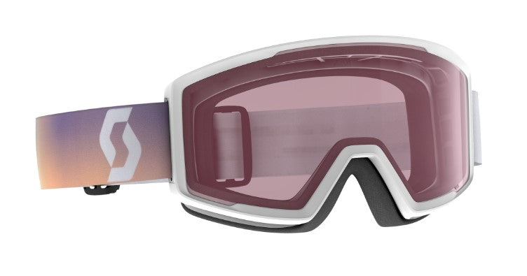 Factor Goggles - White/Soft Pink - Enhancer Lens