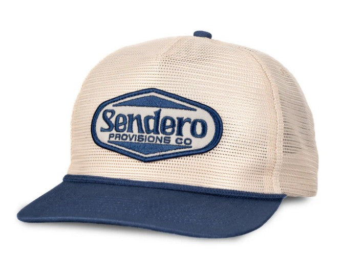 Sendero Supply Hat - Cream/Navy