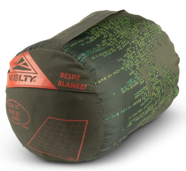 Bestie Blanket - Winter Moss Treeline