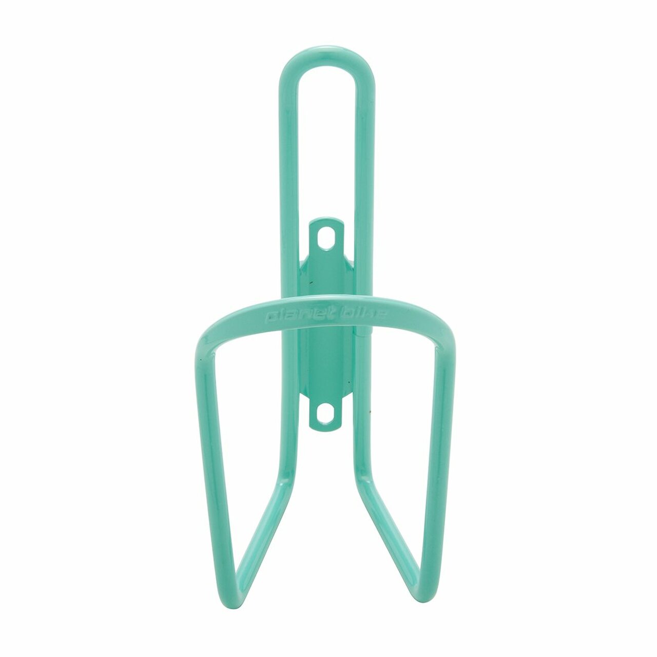 Aluminum Water Bottle Cage - Celeste Green