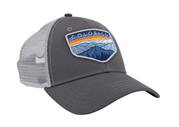 Sunset Trucker Hat - Charcoal