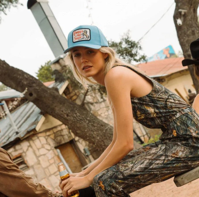 Cowboy Pro Shop Hat - Blue