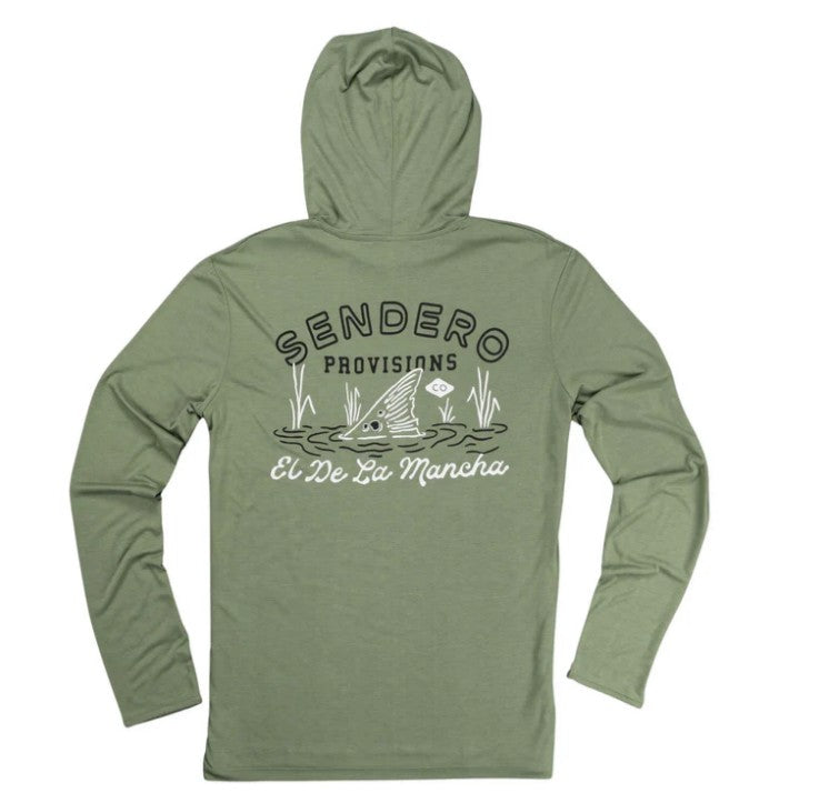 Yucatan Bamboo Hoodie - San Juan Sage - L