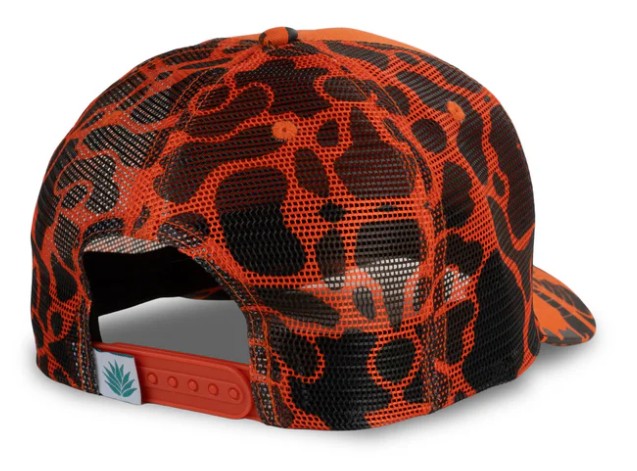 Logo Hat Trucker - Orange/Camo