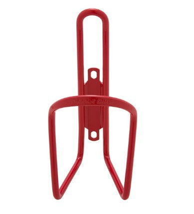 Aluminum Water Bottle Cage - Red