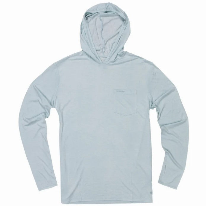 Yucatan Bamboo Hoodie - Frio Blue