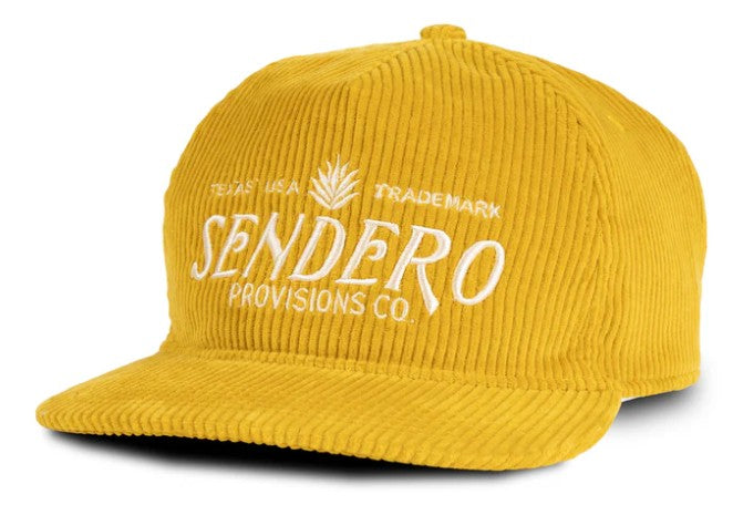 Corduroy Logo Hat - Mustard