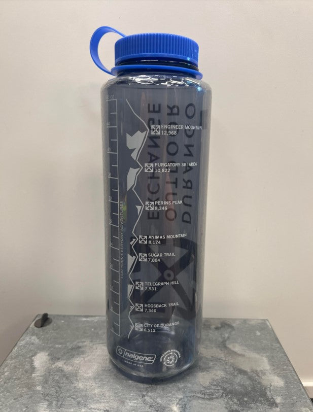 Wide Mouth 48 OZ Nalgene - Smoke Gray