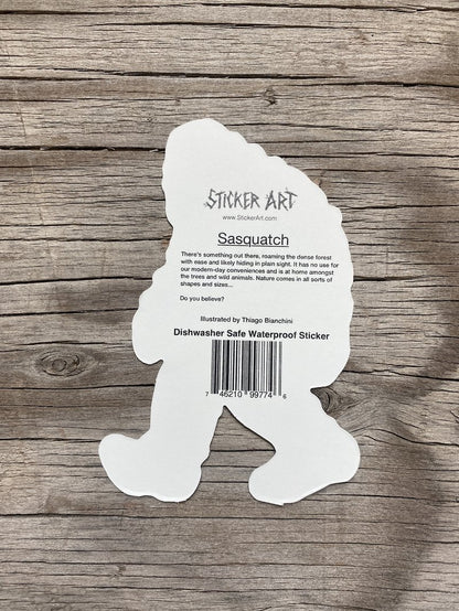 Sasquatch Sticker