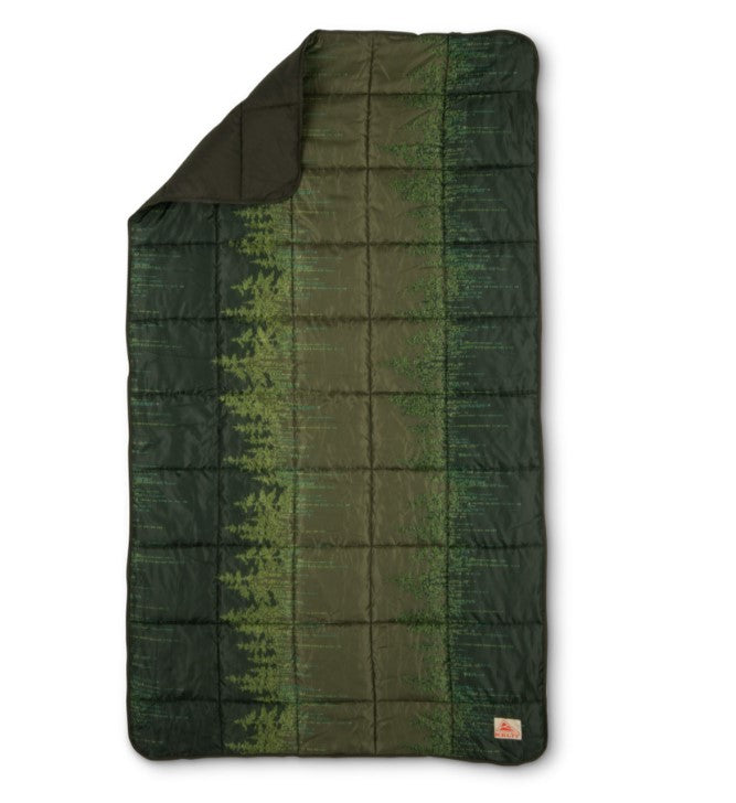 Bestie Blanket - Winter Moss Treeline