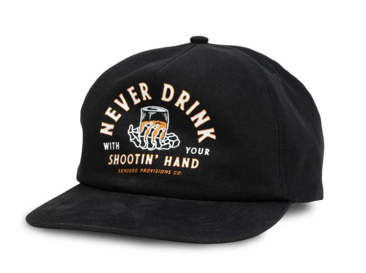 Shootin' Hand Hat - Black