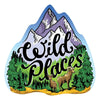 Wild Places Sticker