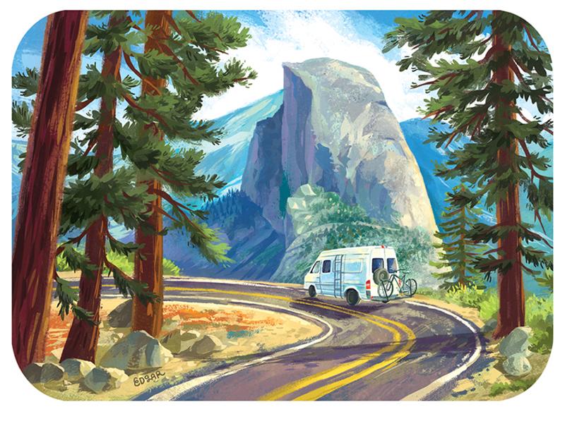 Vanlife Sticker